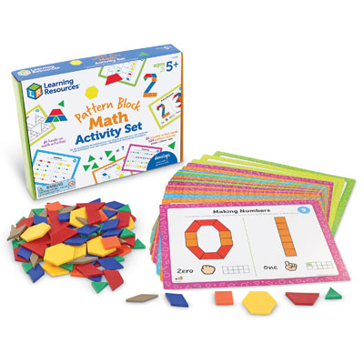 Pattern Block Maths Activity Set - by Learning Resources - LER6135