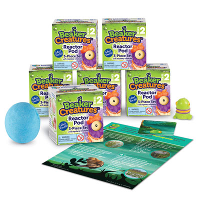 Beaker Creatures Series 2 Reactor Pods - Set of 6 - by Learning Resources - LER3825