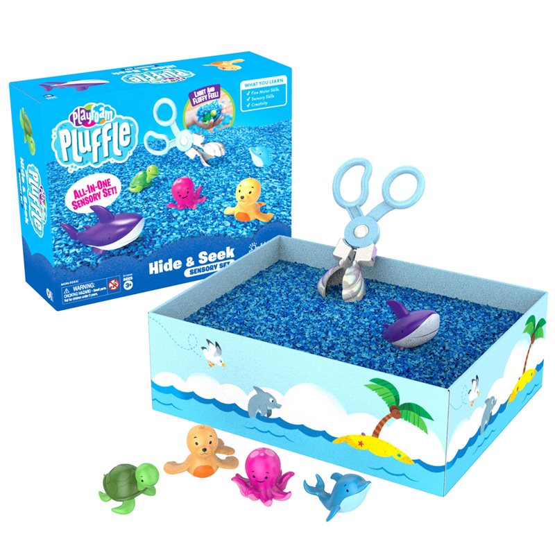 Playfoam Pluffle Hide & Seek Sensory Set - EI-1946
