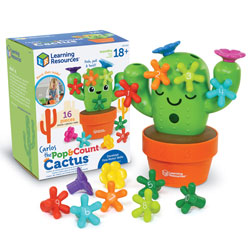 Carlos The Pop & Count Cactus - by Learning Resources