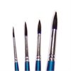 Watercolour Brushes - Imitation Squirrel - Set of 4 - MB511-4