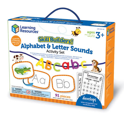 Skill Builders! Alphabet & Letter Sounds Activity Set - by Learning Resources - LSP1244-UK