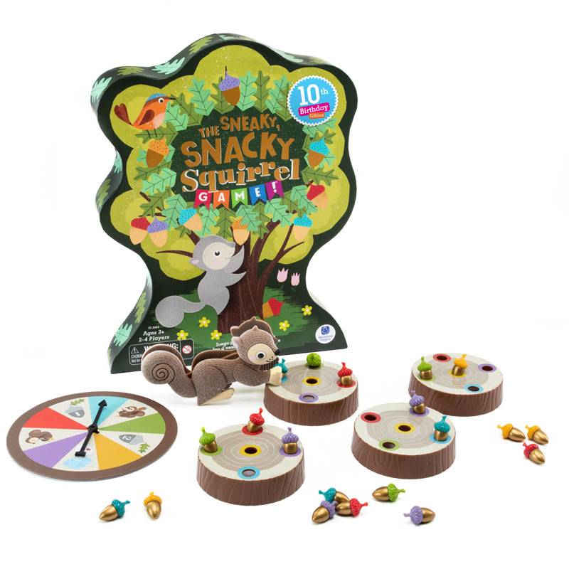 The Sneaky, Snacky Squirrel Colour Matching Game - Special Edition - by Educational Insights - EI-3424