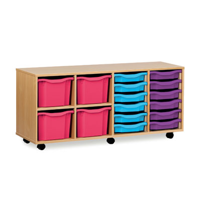 16 Mixed Tray Storage Unit - MEQ4009