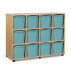 12 Quad-Sized Tray Storage Unit