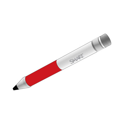SMART Board Replacement Pen for 7000 Series (Education) - Red Pen - Single - 1031746