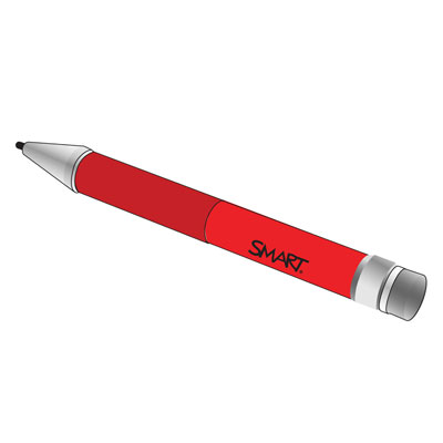 SMART Board Replacement Pen for 7000R Series - Red Pen - 1033132