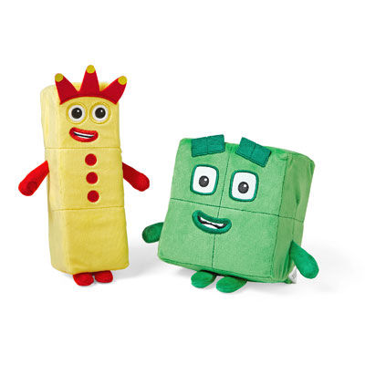Numberblocks Three and Four Playful Pals - H2M94555-UK