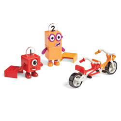 Numberblocks One and Two Bike Adventure