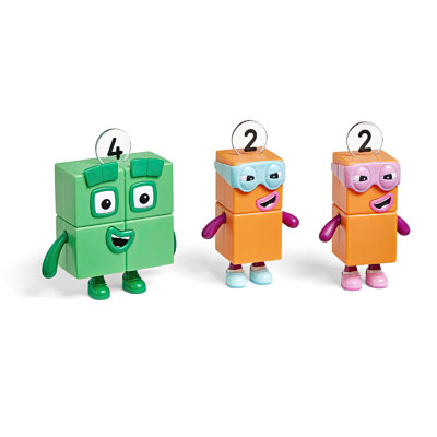 Numberblocks Four and the Terrible Twos - H2M95355-UK