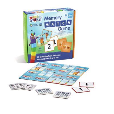 Numberblocks Memory Match Game - H2M95399-UK